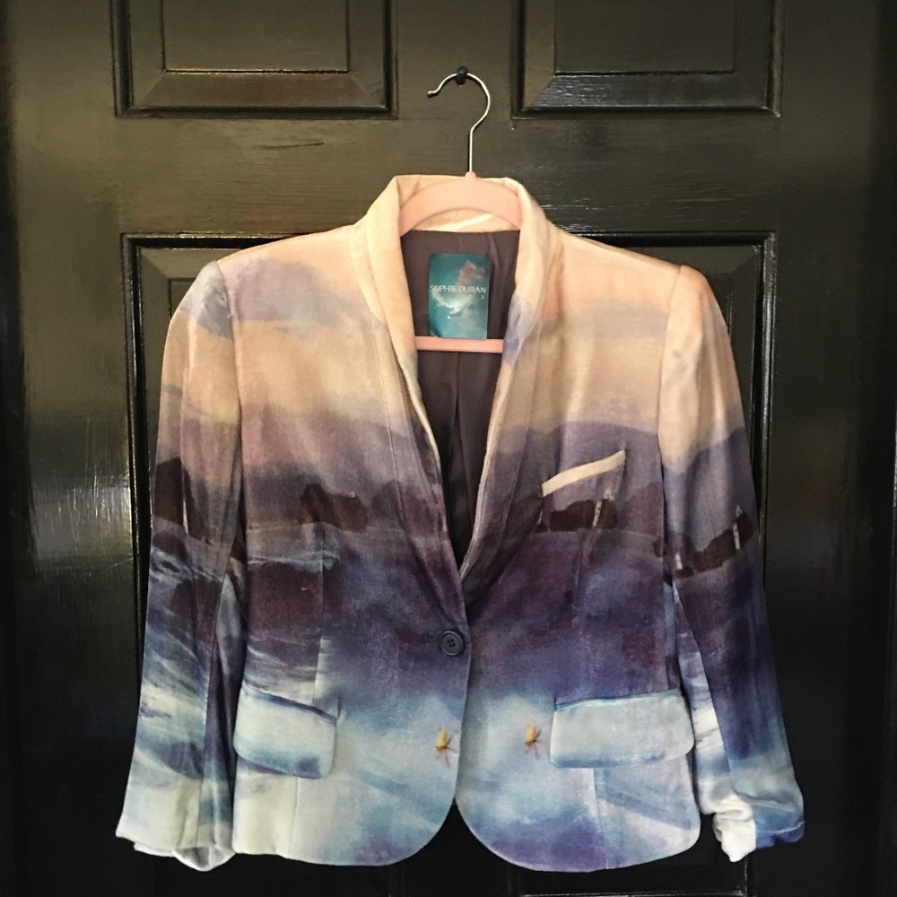 Anthropologie - Sophie Duran Floating Fjords Jacket